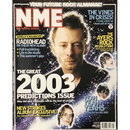NME ( New Musical Express) - 4th January 2003