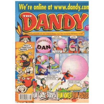 1st February 2003 - The Dandy - issue 3193