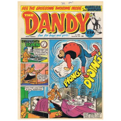 19th November 1988 - The Dandy - issue 2452