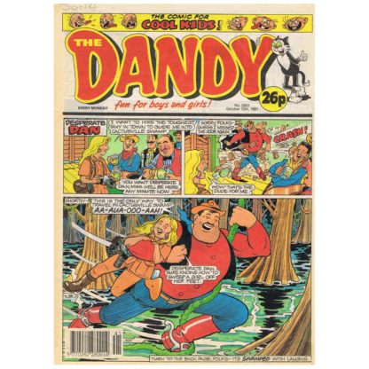 12th October 1991 - The Dandy - issue 2603