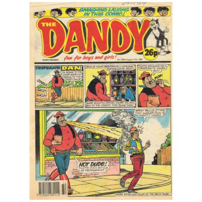 10th August 1991 - The Dandy - issue 2594
