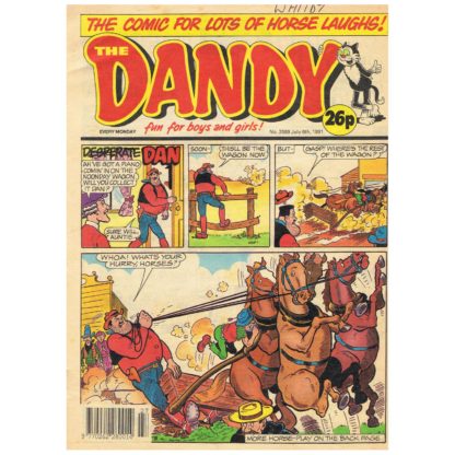 6th July 1991 - The Dandy - issue 2589