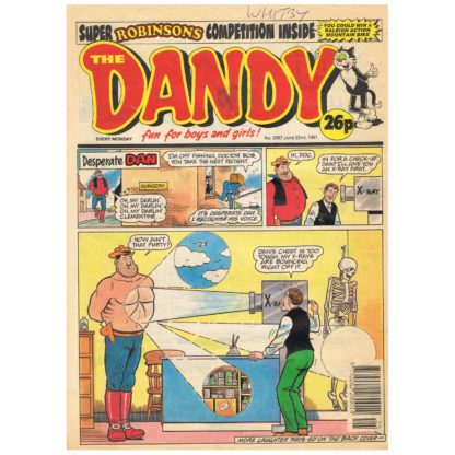 The Dandy - 22nd June 1991 - issue 2587