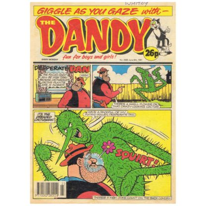 8th June 1991 - The Dandy - issue 2585
