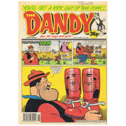 13th April 1991 - The Dandy - issue 2577