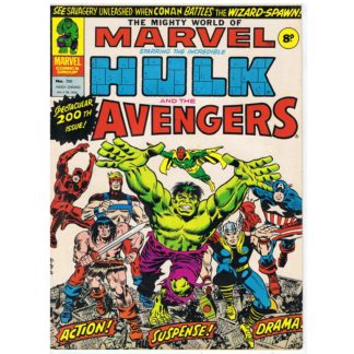 Marvel featuring The Incredible Hulk and The Avengers