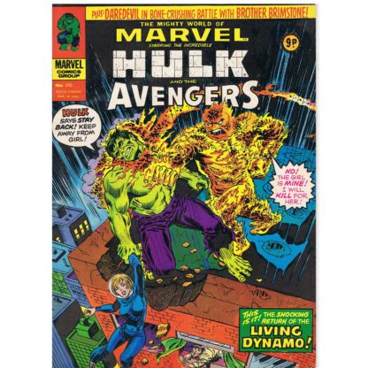 18th August 1976 – Mighty World of Marvel - issue 203