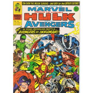 22nd September 1976 - The Mighty World Of Marvel - issue 208