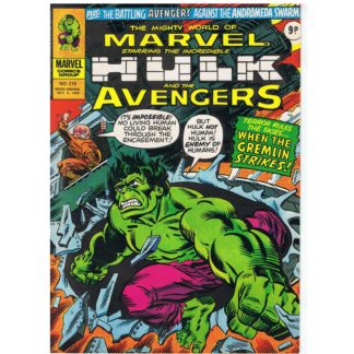 6th October 1976 - The Mighty World Of Marvel - issue 210