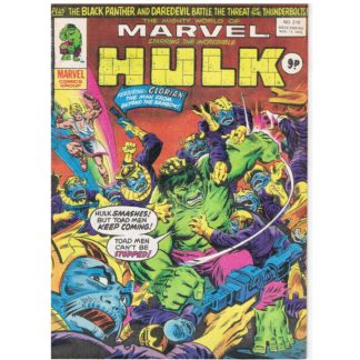 17th November 1976 - The Mighty World Of Marvel - issue 216