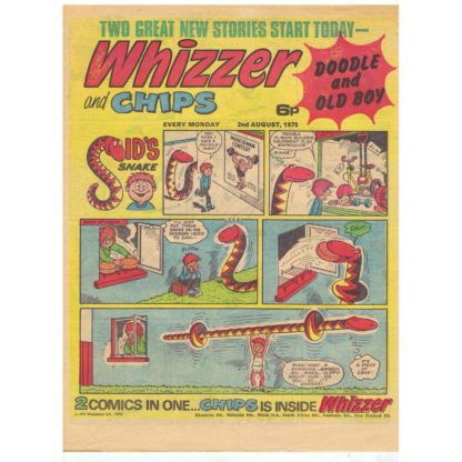 Whizzer and Chips - 2nd August 1975