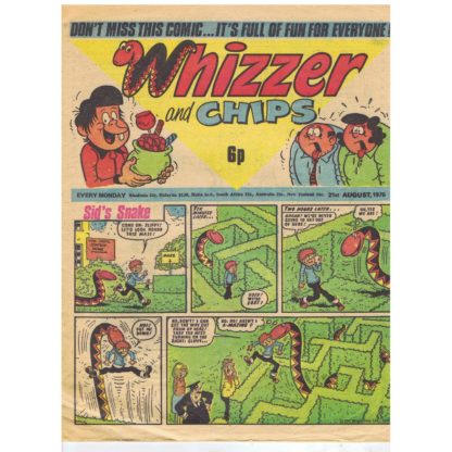 Whizzer and Chips - 21st August 1976