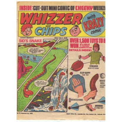 Whizzer and Chips - 22nd July 1978