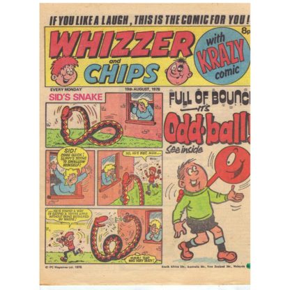 Whizzer and Chips - 19th August 1978