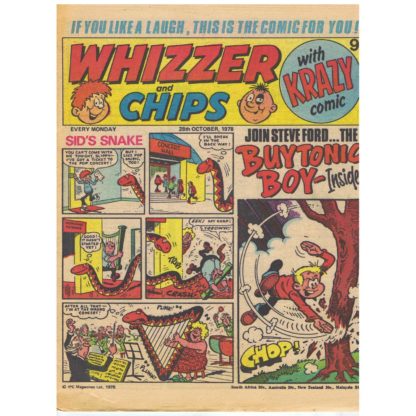 Whizzer and Chips - 28th October 1978