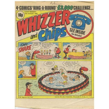 Whizzer and Chips - 14th August 1982