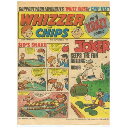 Whizzer and Chips - 15th September 1979