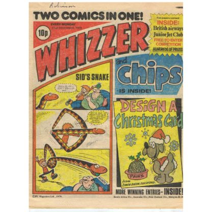 Whizzer and Chips - 22nd December 1979