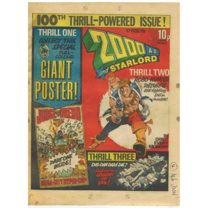 2000 AD and Star Lord - 17th February 1979 - issue 100