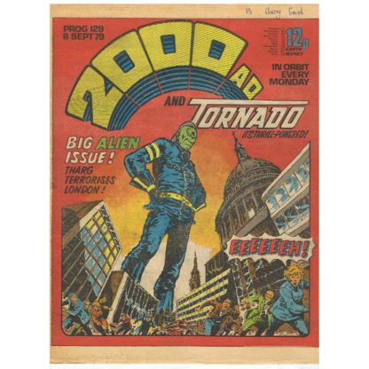 2000 AD and Tornado - 8th September 1979 - issue 129