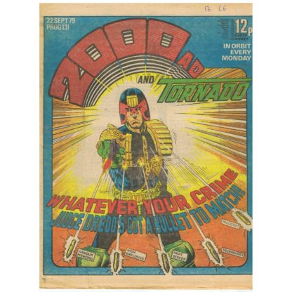2000 AD and Tornado - 22nd September 1979 - issue 131