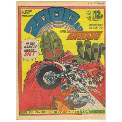 2000 AD and Tornado - 29th September 1979 - issue 132