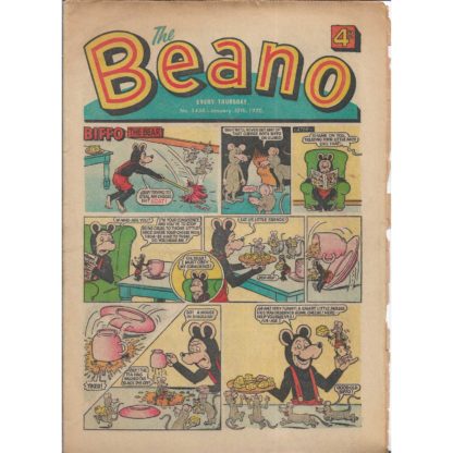 The Beano - 10th January 1970 - issue 1434