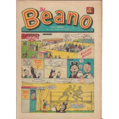 The Beano - 7th February 1970 - issue 1438