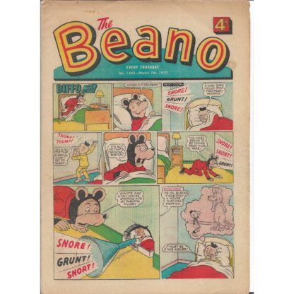 The Beano - 7th March 1970 - issue 1442