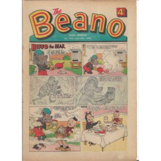 The Beano - 27th June 1970 - issue 1458