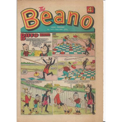 The Beano - 26th September 1970 - issue 1471