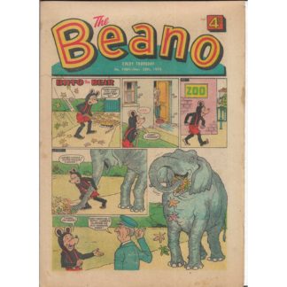 The Beano - 28th November 1970 - issue 1480