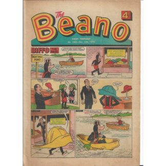 The Beano - 12th December 1970 - issue 1482
