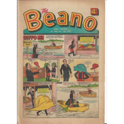 The Beano - 12th December 1970 - issue 1482