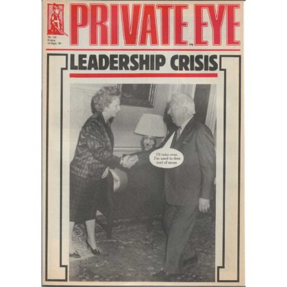 Private Eye - 13th October 1989 - issue 726