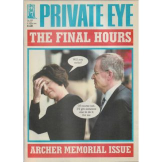 Private Eye - 27th July 2001 - issue 1033