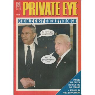 Private Eye - 19th April 2002 - issue 1052