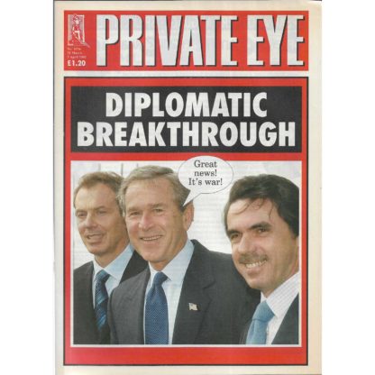 Private Eye - 21st March 2003 - issue 1076
