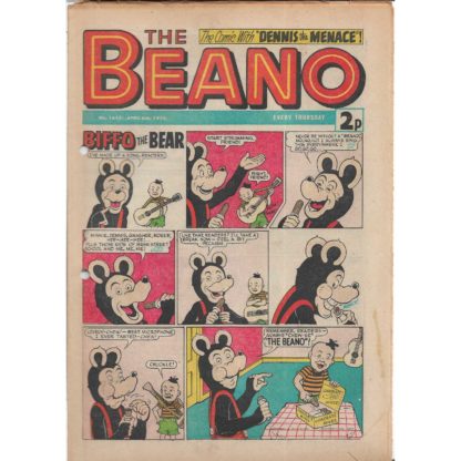 The Beano - 6th April 1974 - issue 1655