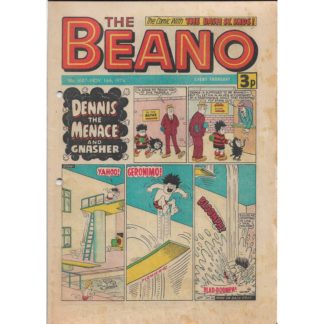 The Beano - 16th November 1974 - issue 1687