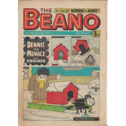 The Beano - 23rd November 1974 - issue 1688