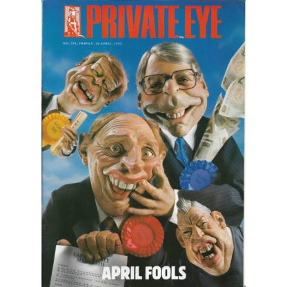 Private Eye magazine - 10th April 1992 - issue 791