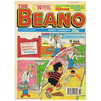 The Beano - 19th August 1995 - issue 2770