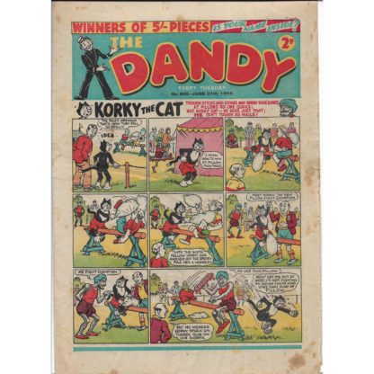 The Dandy - 27th June 1953 - issue 605
