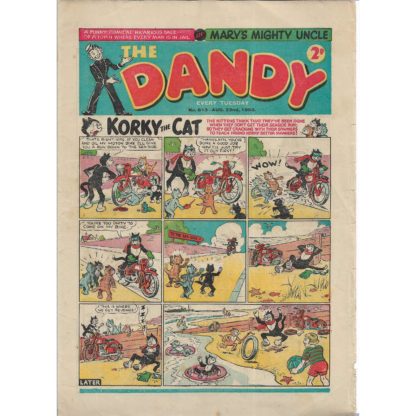 The Dandy - 22nd August 1953 - issue 613