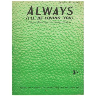 Always (I'll Be Loving You)