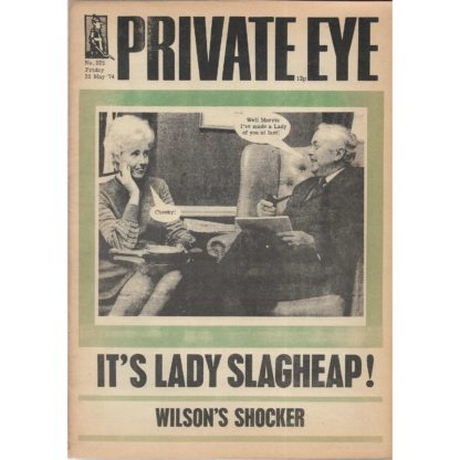 31st May 1974 - Private Eye - issue 325