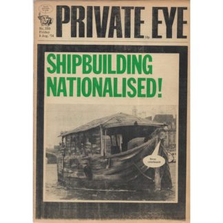 9th August 1974 - Private Eye - issue 330