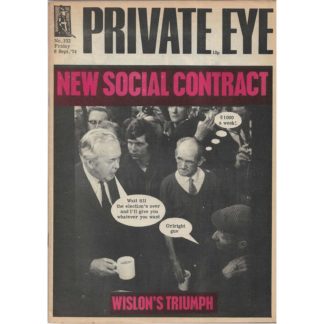 6th September 1974 - Private Eye - issue 332