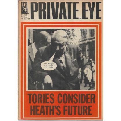 18th October 1974 - Private Eye - issue 335